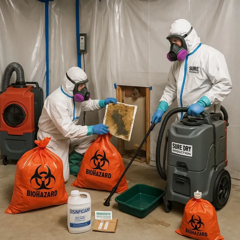 Contaminated Water Handling Protocols process in Dundee, MI